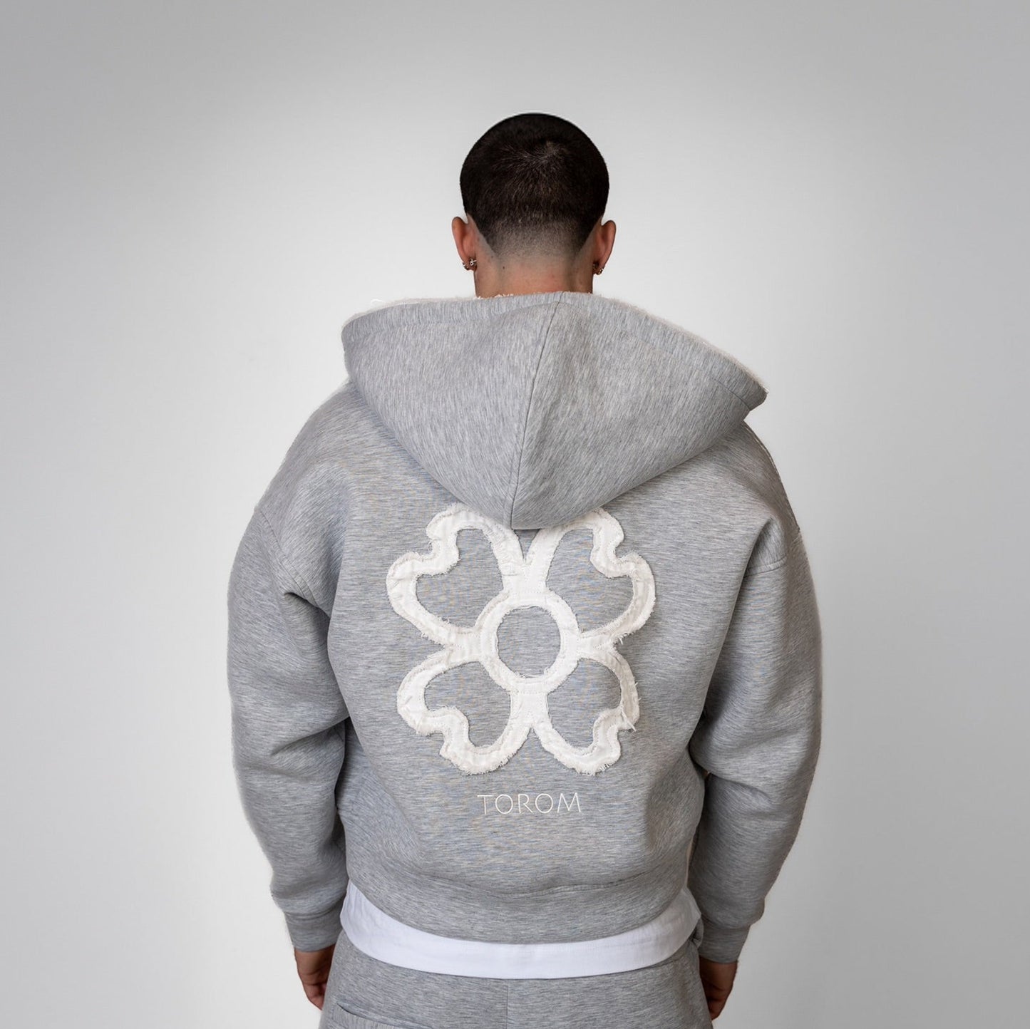 TOROM - Veste Gris Cendré