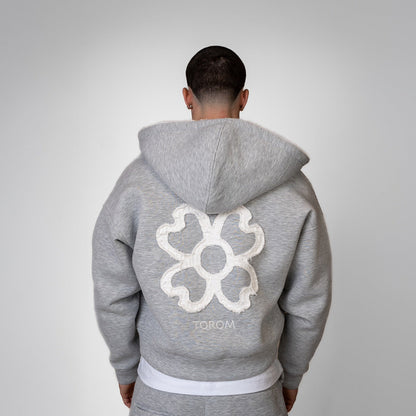 TOROM - Veste Gris Cendré